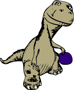 Dinosaur clip art - vector clip art online, royalty free & public ...