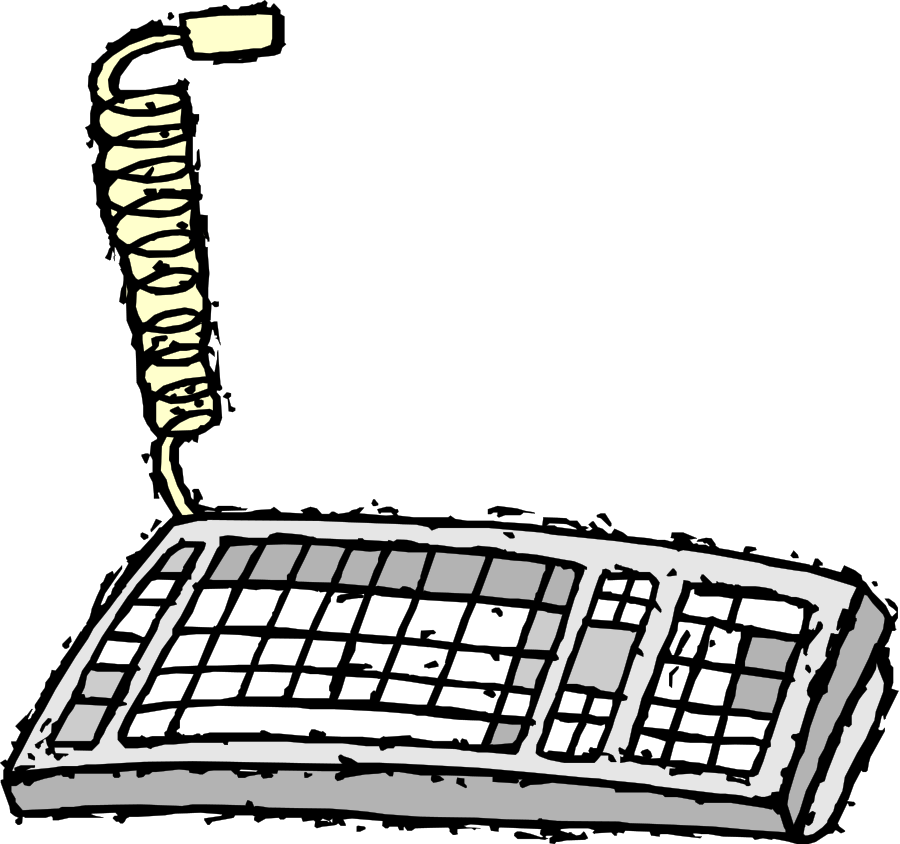 Computer Keyboard Graphic