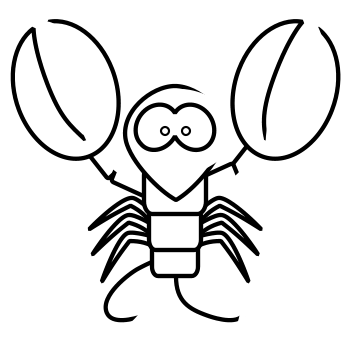 Cartoon, Lobsters and Drawings
