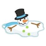 Clipart melting snowman - ClipartFox