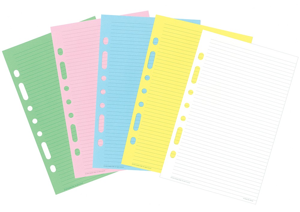 Debden DayPlanner - Desk Size Multicoloured notepad - yellow, pink ...