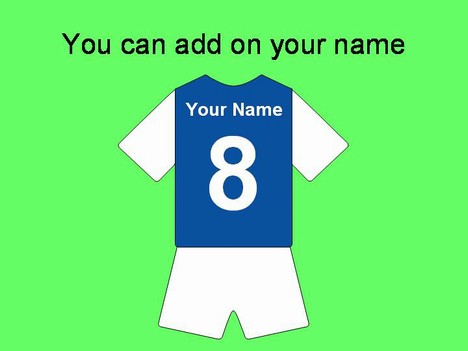 Free Printable Football Jersey Template
