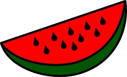 Watermelon cartoon clipart