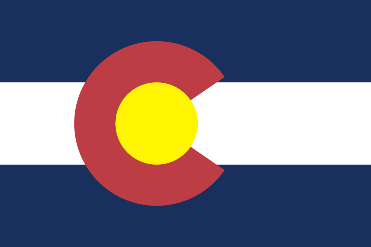 Colorado Flag Vector Clipart - Free to use Clip Art Resource