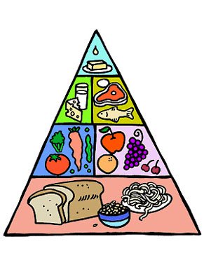 Food pyramid clipart - ClipartFox