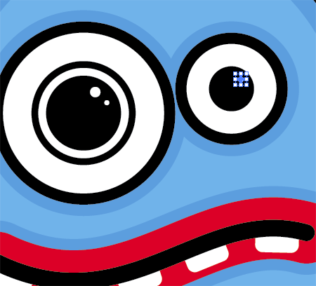 Cartoon Monster Eyes