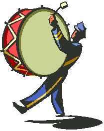 Marching Band Bass Drum Clipart