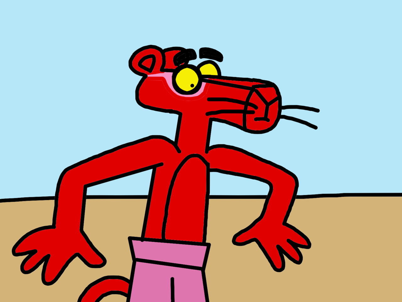 DeviantArt: More Like Pink Panther talks about his cartoon at New ...