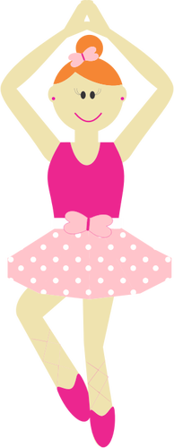 465 views Cartoon Ballerina | Public domain vectors