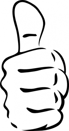 Thumbs up thumb up clip art at vector clip art - Clipartix