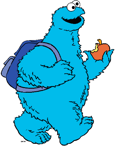 Cookie monster clipart free