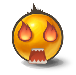 Eyes On Fire! - Facebook Symbols and Chat Emoticons