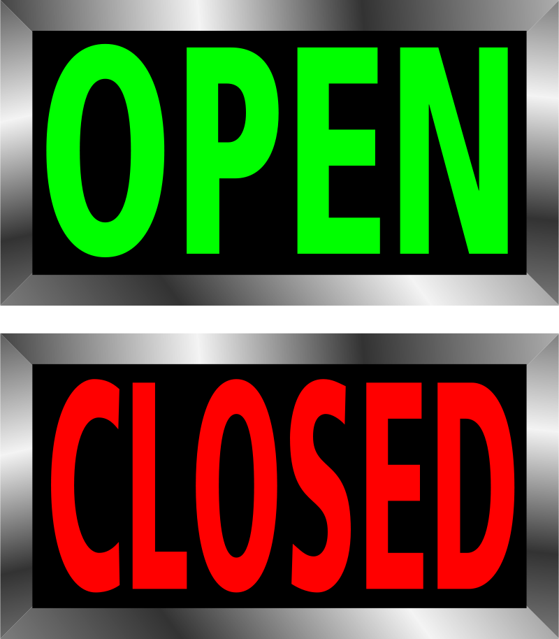 Free Printable Open And Closed Signs