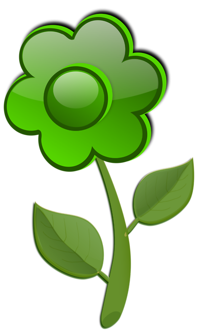 Free Stock Photos | Illustration Of A Green Flower | # 16799 ...