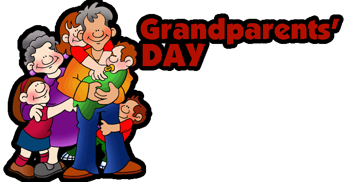 clipart of grandparents with grandchildren - photo #38