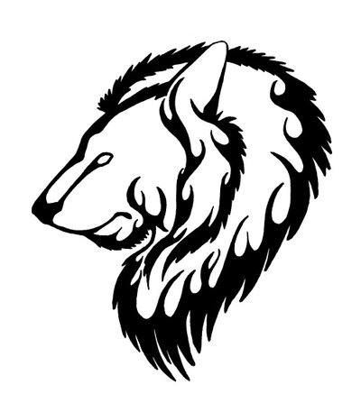 deviantART: More Like white wolf tattoo by