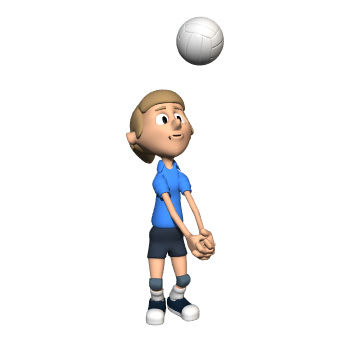 free animated volleyball clipart - photo #39