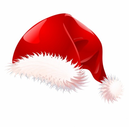 Santa hats vector art clipart - Cliparting.com