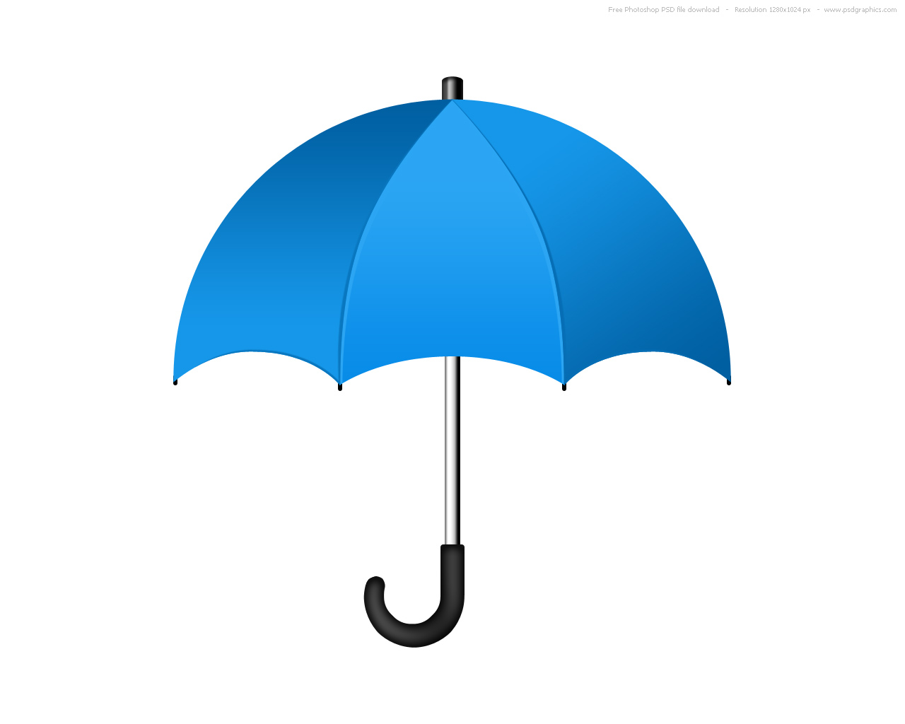 Animated Umbrellas Clipart