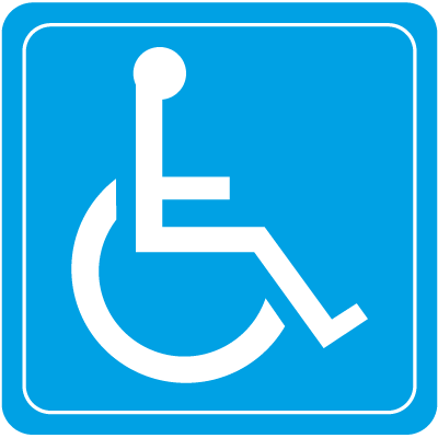 Wheelchair Symbol Interior Sign | Seton