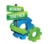 Women Working Together Clipart
