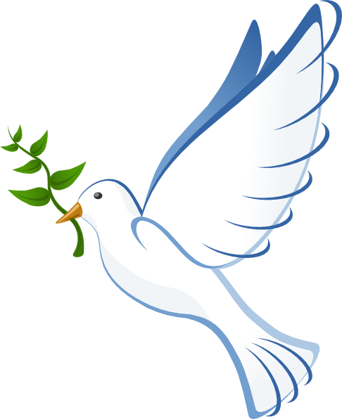 Dove Of Peace Clip Art - vector clip art online ...
