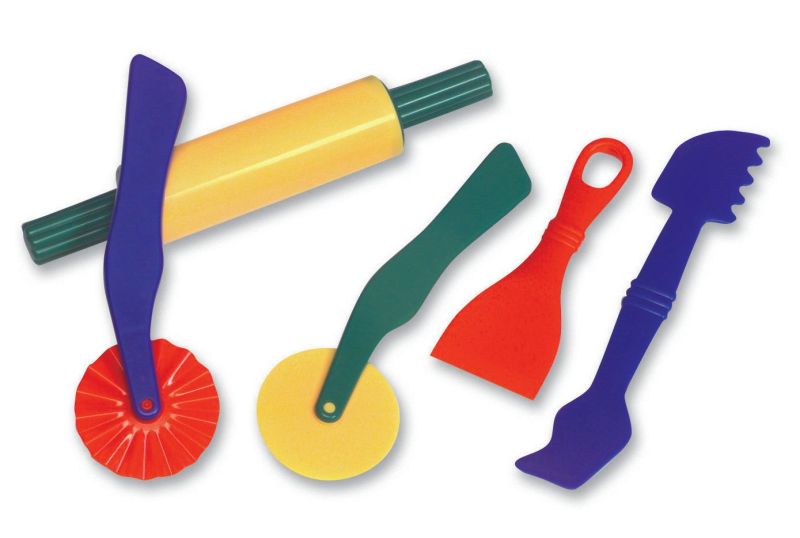 Playdough tools clipart