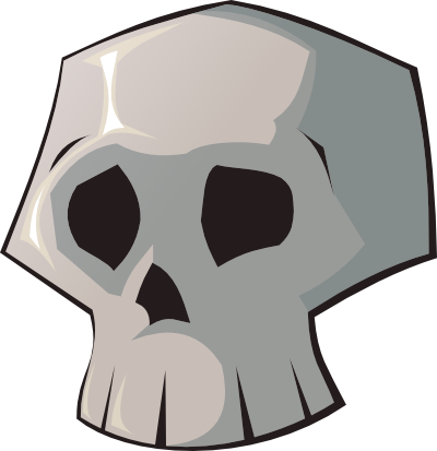 Simple Skull Clipart