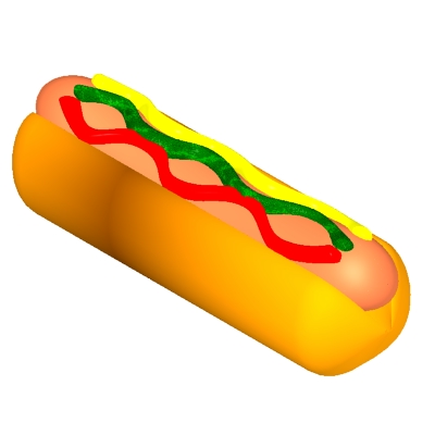 Clipart hot dogs clipart image #9888