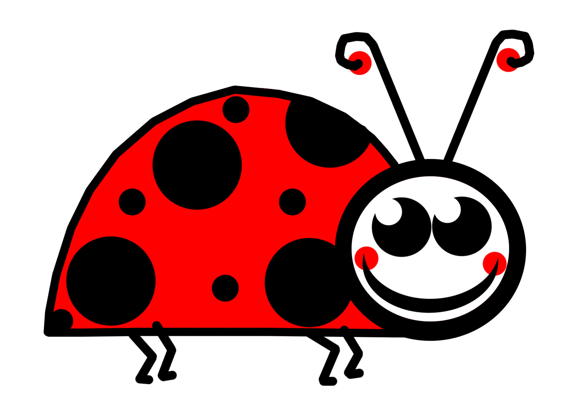 Ladybug Clipart Free - Tumundografico