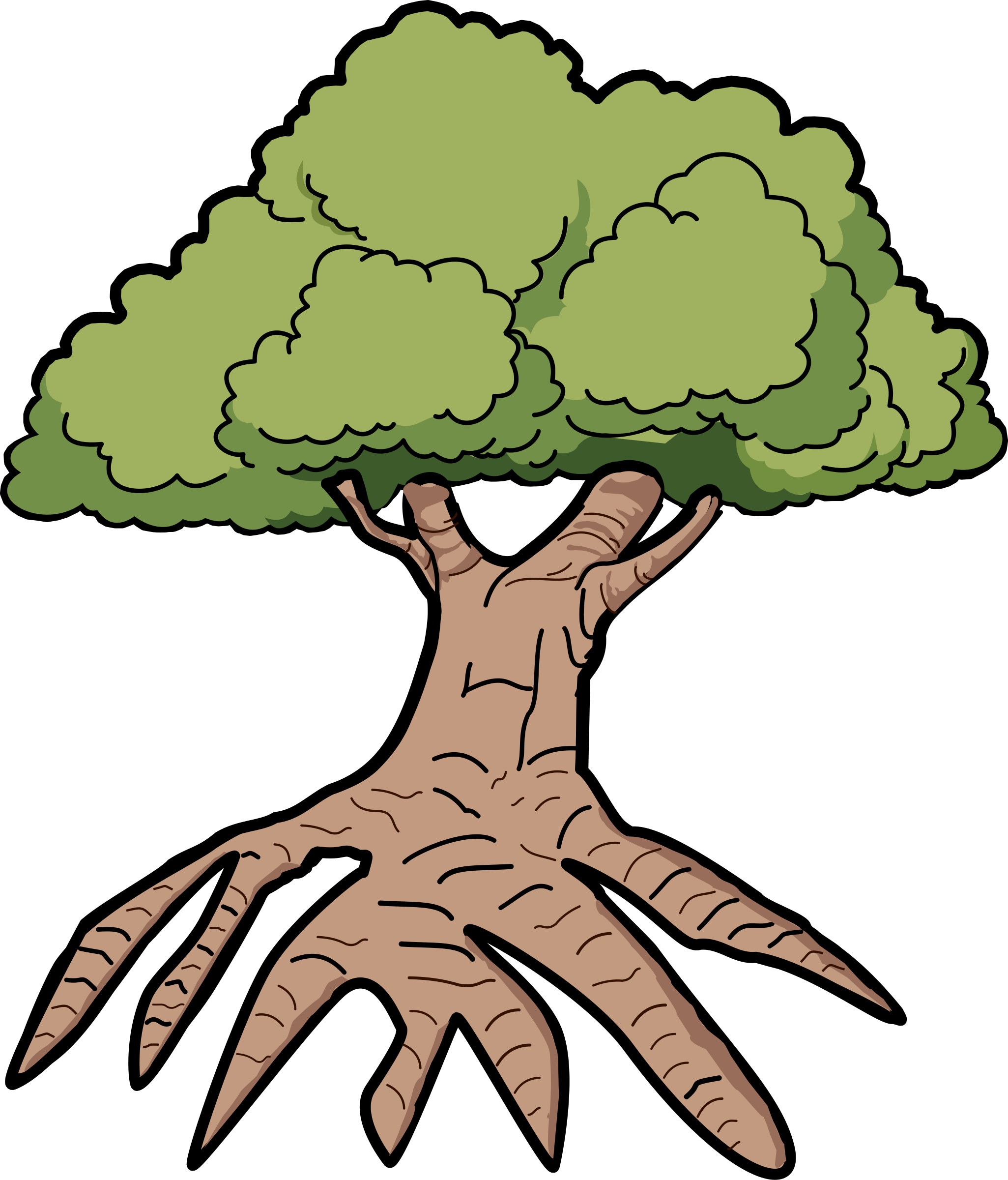 tree root clipart - photo #30