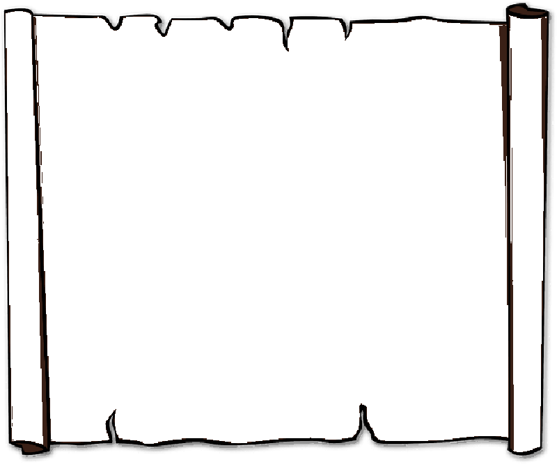 Paper scroll clipart. Free download transparent .PNG