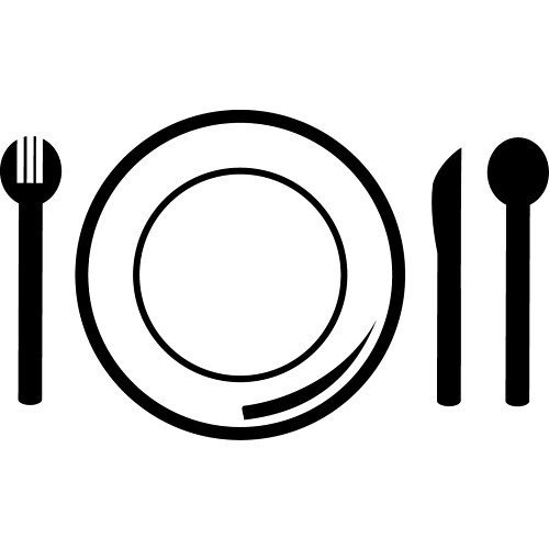 Food On Plate Clipart - ClipArt Best