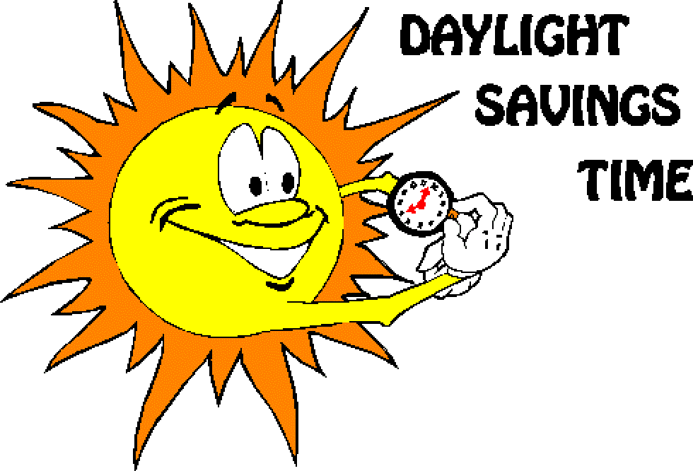 Daylight Savings Spring Ahead Clipart