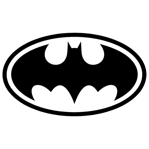Batman Logo Black And White