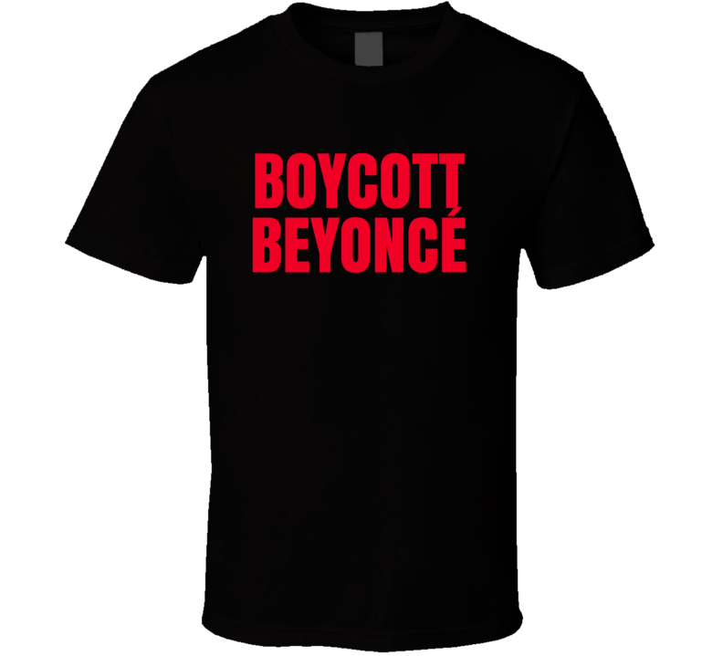 Boycott Beyonce Funny Queen Bee Music Singer T Shirt