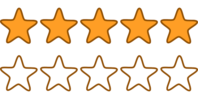5 Star Rating Clipart