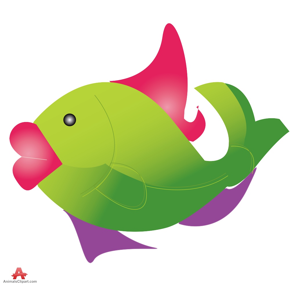 fish lips clip art - photo #8