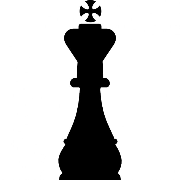 King chess piece shape Icons | Free Download