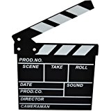 Amazon.com: Hollywood Director's Film Movie Slateboard Clapper ...