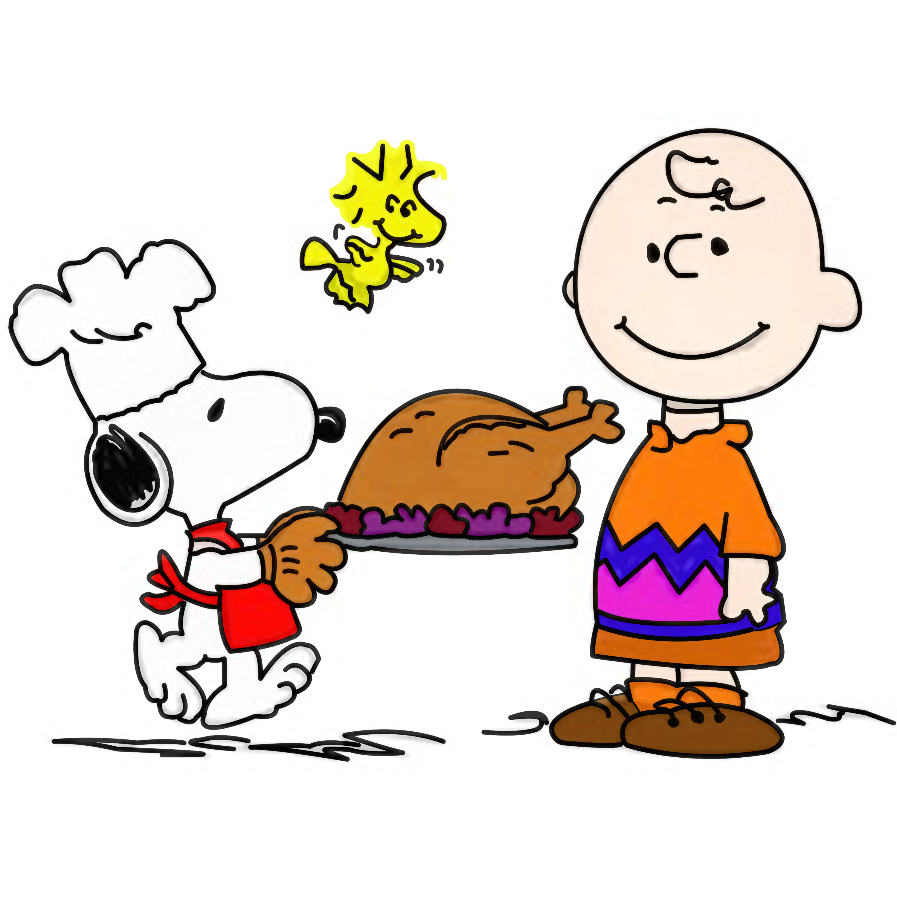Happy thanksgiving clipart snoopy