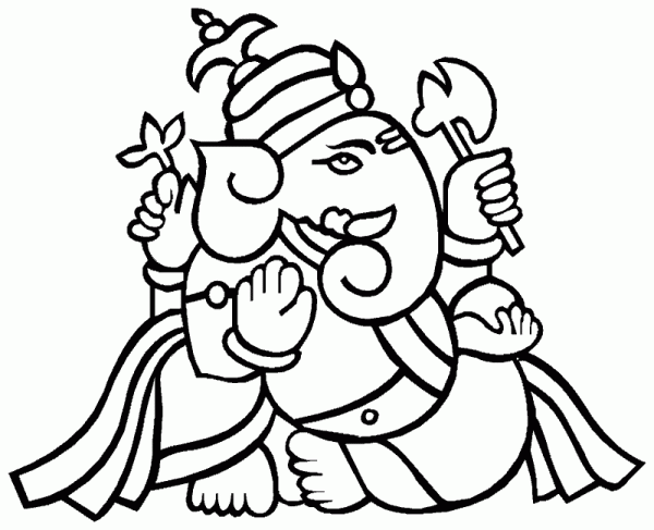 Lord Ganesh Sketch | Free Download Clip Art | Free Clip Art | on ...
