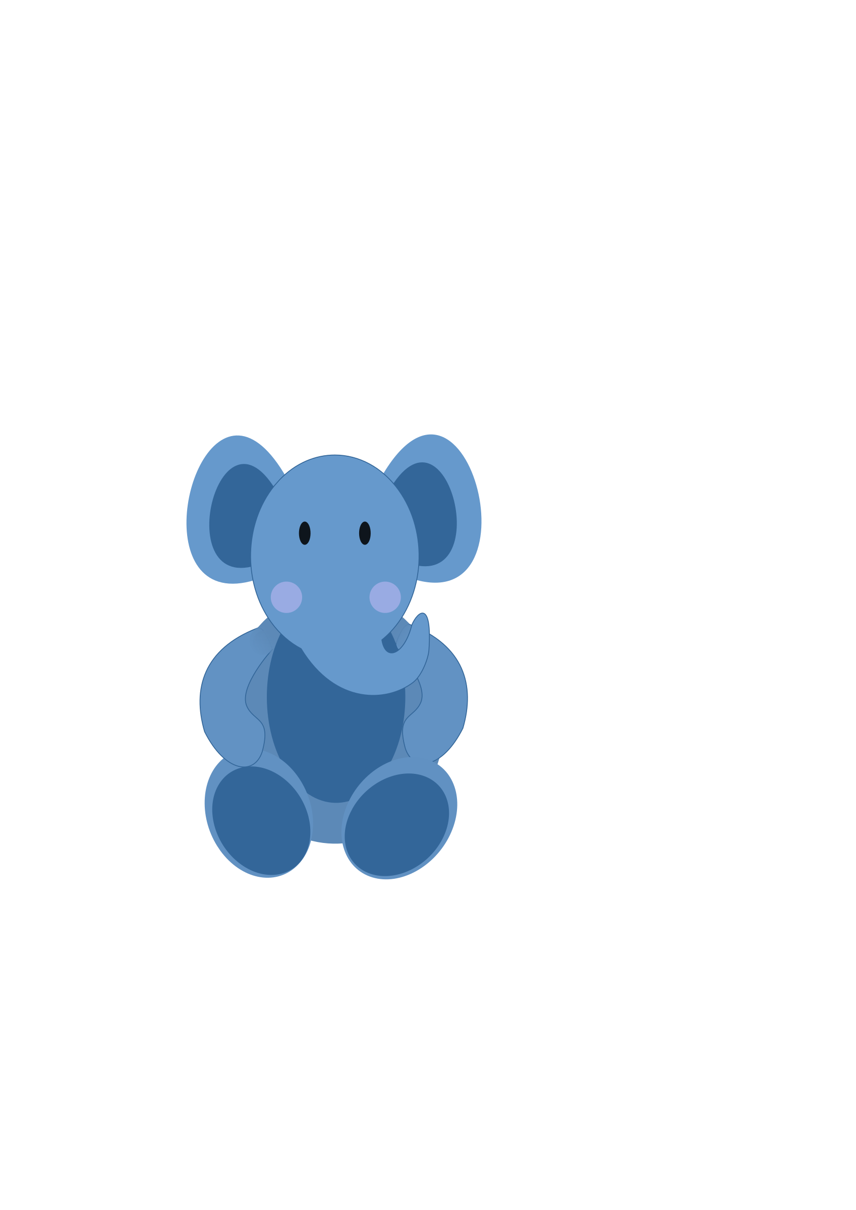 Clipart - Baby Elephant