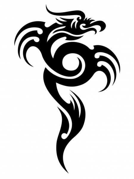 Tribal Dragon / Dragon Tattoo Designs / Free Tattoo Designs ...