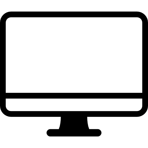 Apple iMac vector icon free download - Free Vector icons