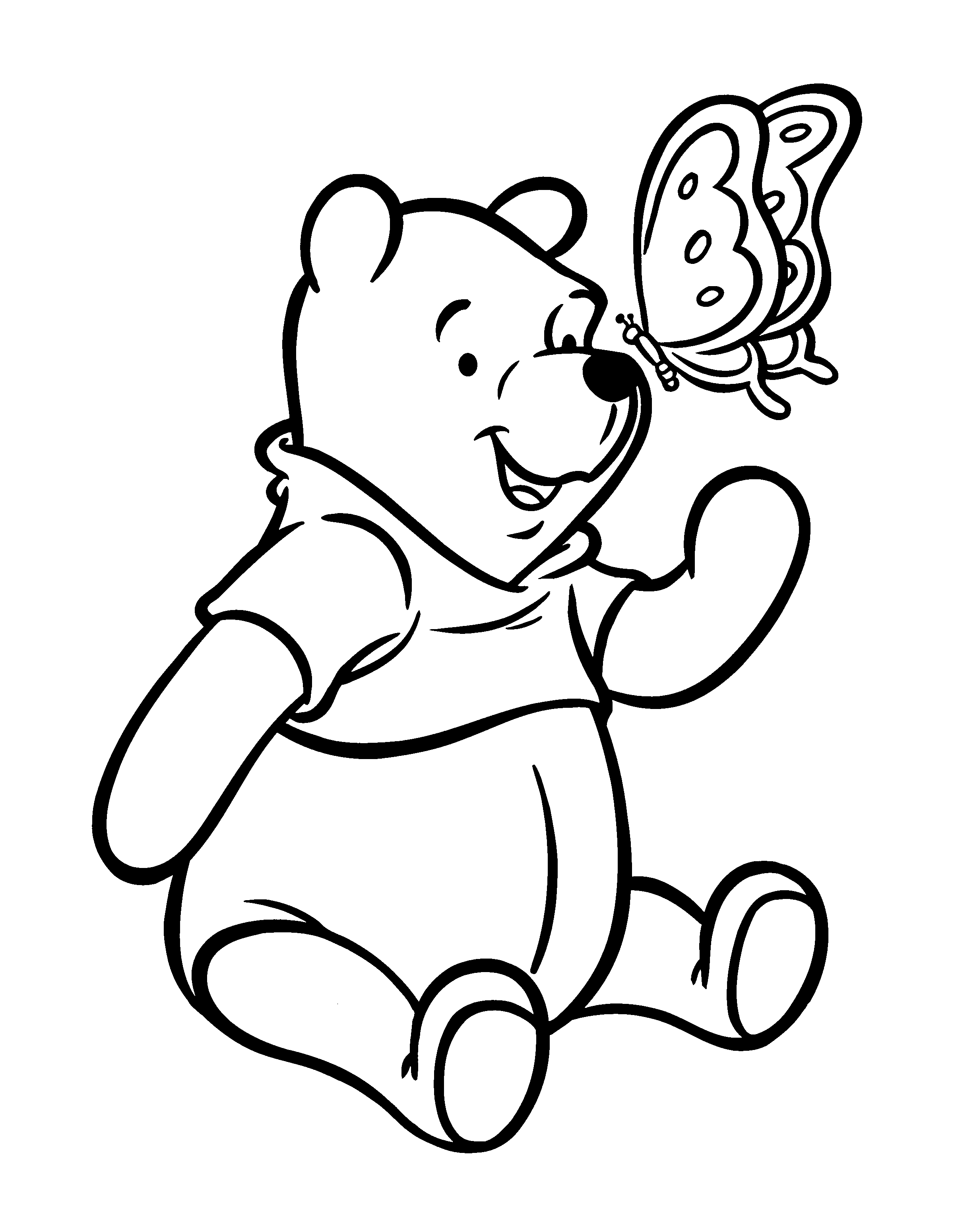 490 views Winnie The Pooh Printable Coloring Pages #2592 | Silvana Coloring ...