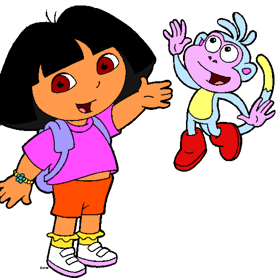 Dora The Explorer Clip Art
