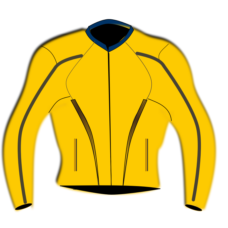 clip art yellow jacket - photo #19