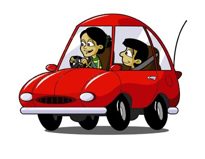 Cartoon Car Driving | Free Download Clip Art | Free Clip Art | on ...