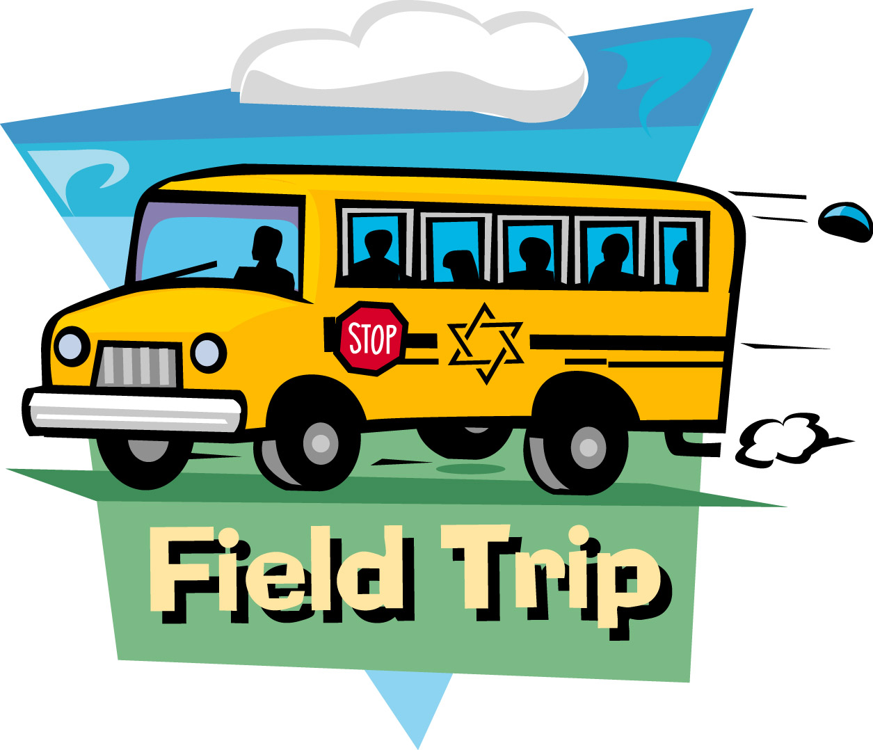 Animated field trip clipart